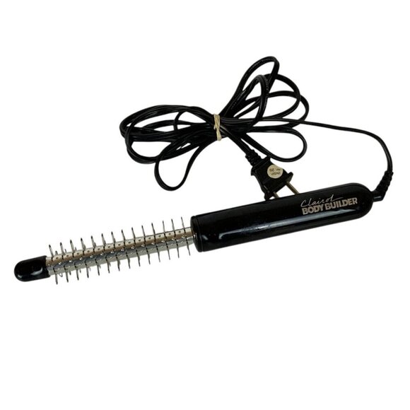 Clairol Body Builder Heated Volume Styling Brush Wire Bristles BB-2 TESTED - Picture 1 of 5